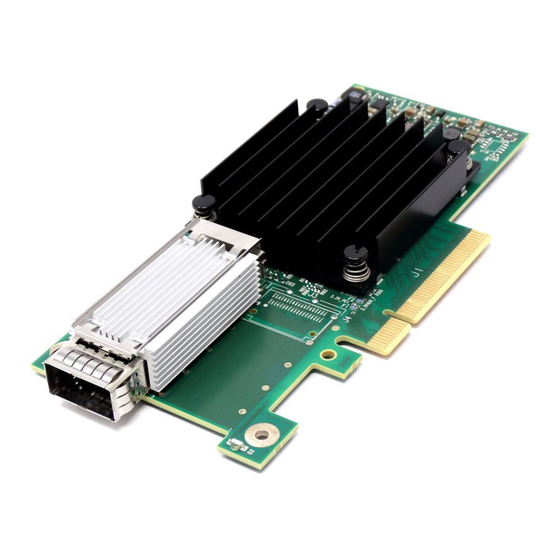 Mellanox Technologies MCX453A-FCAT User Manual