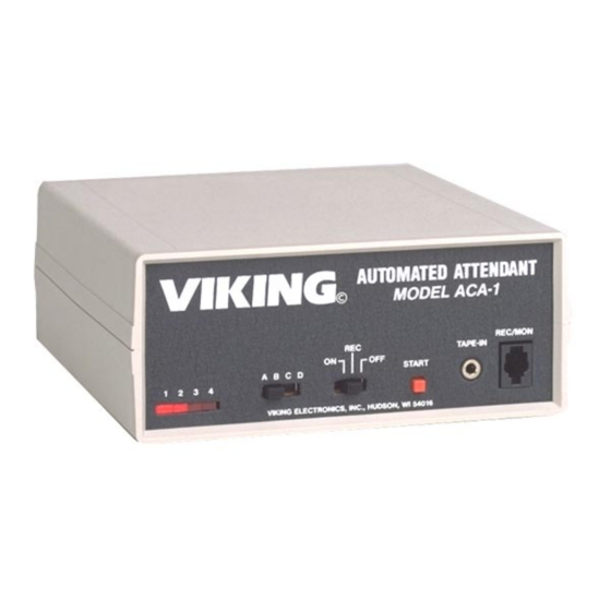 Viking ACA-1 Technical Practice