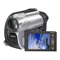 Sony Handycam DCR-DVD608 Operating Manual
