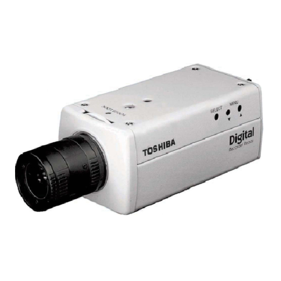 Toshiba CCD Color Camera IK-645A Manuals