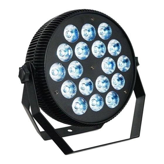FOS Technologies PAR 18x10W Flat Manual