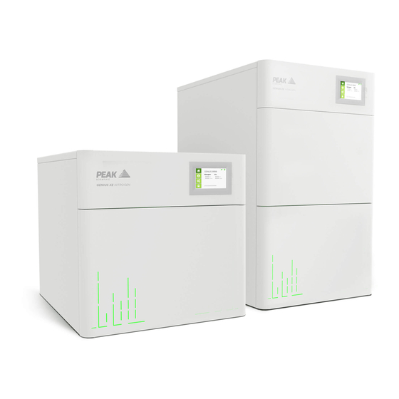 Peak Scientific Genius XE Series Installation Manual