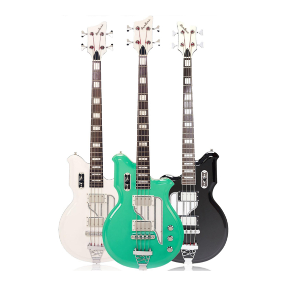 Eastwood Guitars AIRLINE MAP BASS Setup Manual