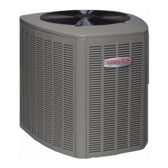 Lennox Elite Series Installation Instructions Manual