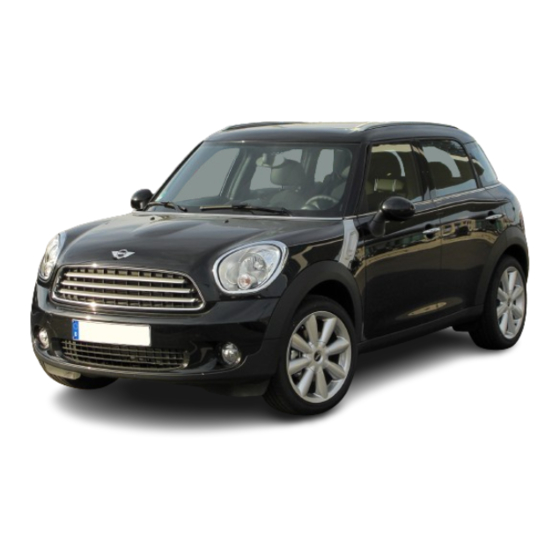 Mini COUNTRYMAN 2010 Owner's Manual