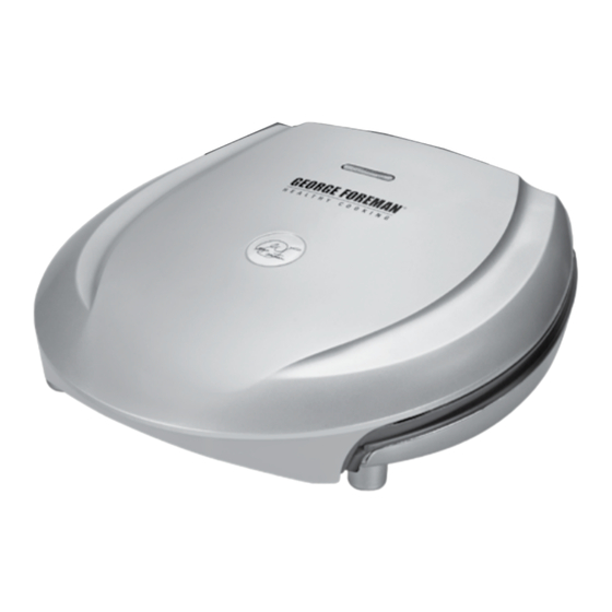 George Foreman GR0030P Instruction Manual