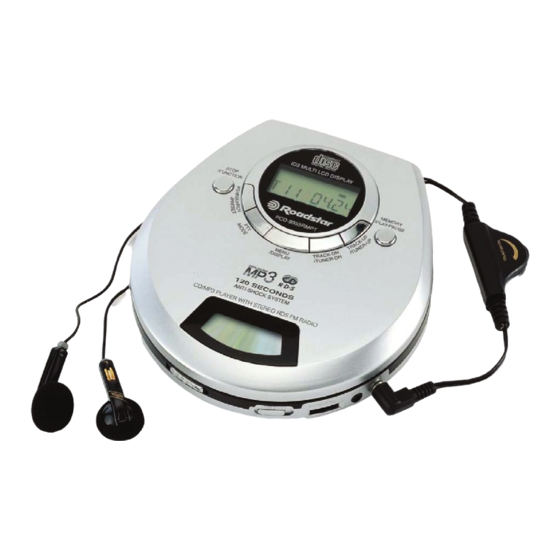 Roadstar PCD-9335RMPT Service Manual