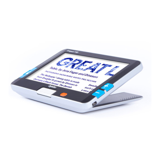 Optelec Compact 7 HD User Manual