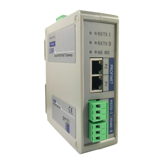 SST Automation GT200-PN-RS Serial Gateway Manuals