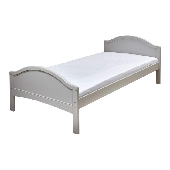 EAST COAST Toulouse Single Bed Assembly And Care Instructions