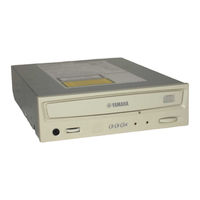 Yamaha CD Recordable/Rewritable Drive CRW8824E Owner's Manual