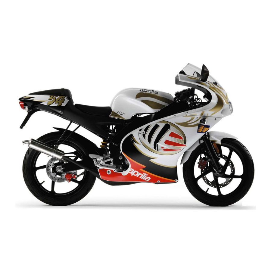 APRILIA RS 50 Workshop Manual