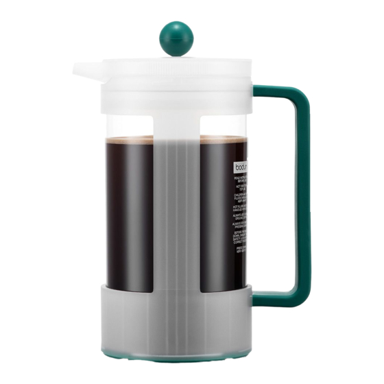 Bodum BEAN Manual