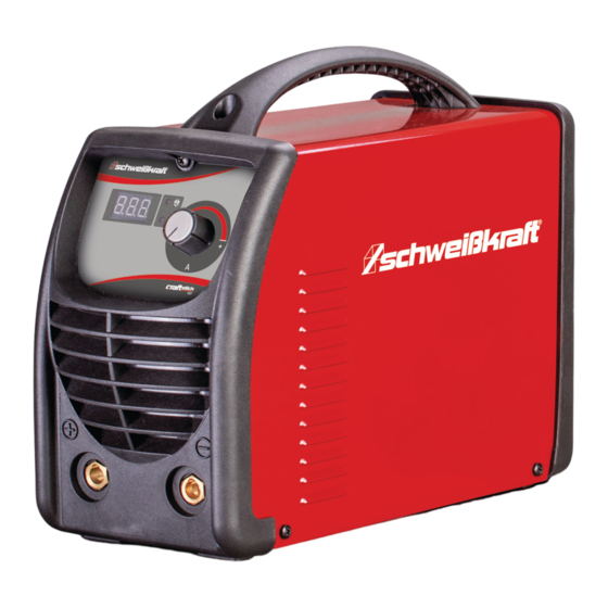 Schweißkraft CRAFT-STICK 141 Inverter Manuals