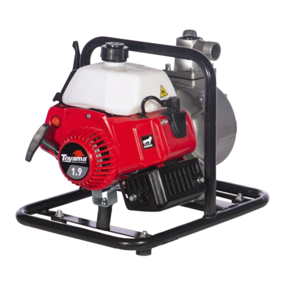Toyama TWP25STPFX Owner's Manual