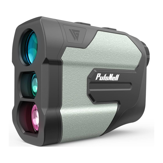PulsNell TX Series Golf Rangefinder Manuals