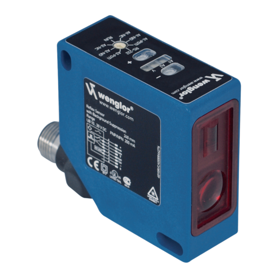 Wenglor CP25QXVT80 Operating Instructions Manual