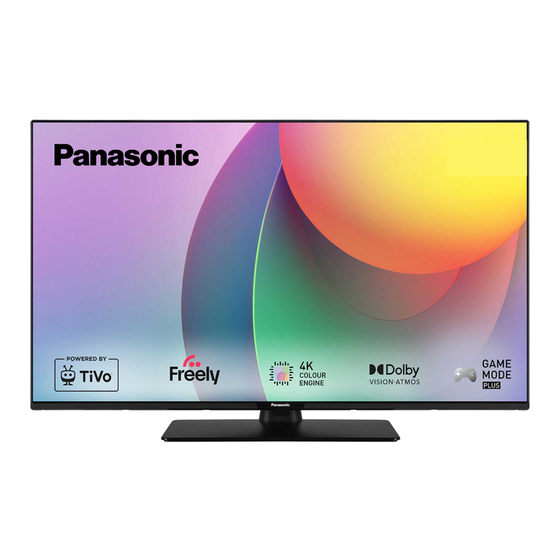 Panasonic TB-43W60AEY Operating Instructions Manual