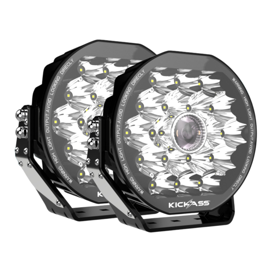 KickAss KADRVLIGHT-7 User Manual
