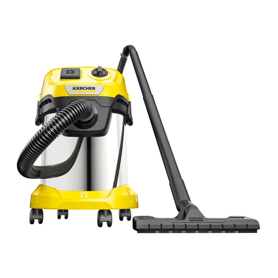 Kärcher WD 2 Plus, WD 3, KWD 2 S, KWD 3 Manual