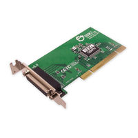 SIIG Parallel PCI 1P Quick Installation Manual