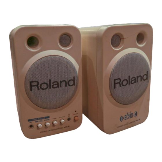 Roland MA-9 Manuals