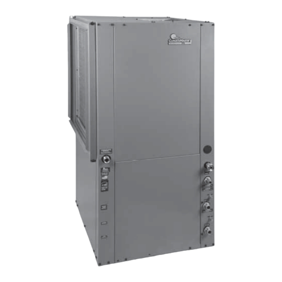 ClimateMaster Tranquility 97B0072N01 Installation, Operation & Maintenance Instructions Manual