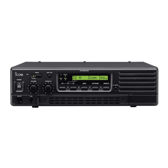 Icom IC-FR3000 Service Manual