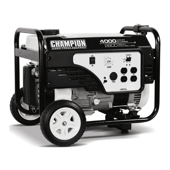Champion Power Equipment 100246 Owner's Manual & Operating Instructions