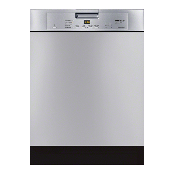 Miele G 5575 Technical Information