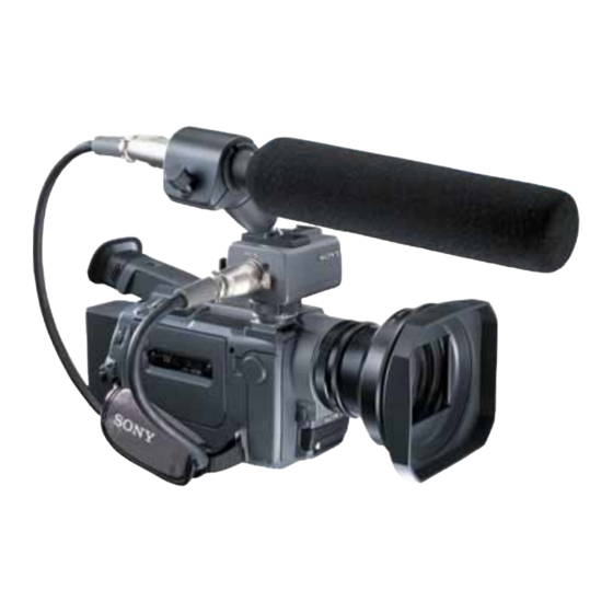 Sony DVCAM DSRPD100A Brochure & Specs