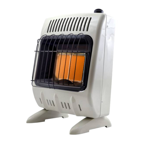 MrHeater MHVFRD10NG Operating Instructions And Owner's Manual