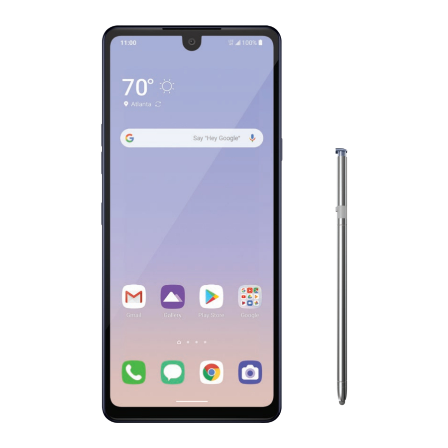 LG cricket Stylo 6 Quick Start Guide