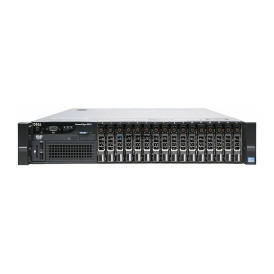 Dell PowerEdge R820 Getting Started Manual