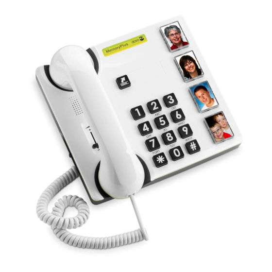 Doro MemoryPlus 319ph User Manual