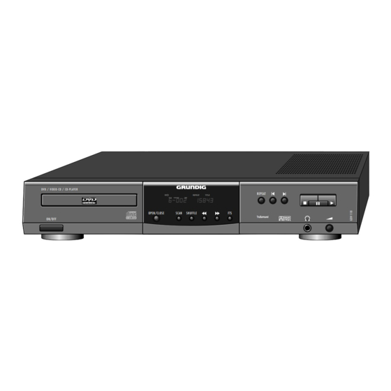 Grundig GDV 110 Service Manual