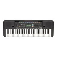 Yamaha PSR-E253 Owner's Manual