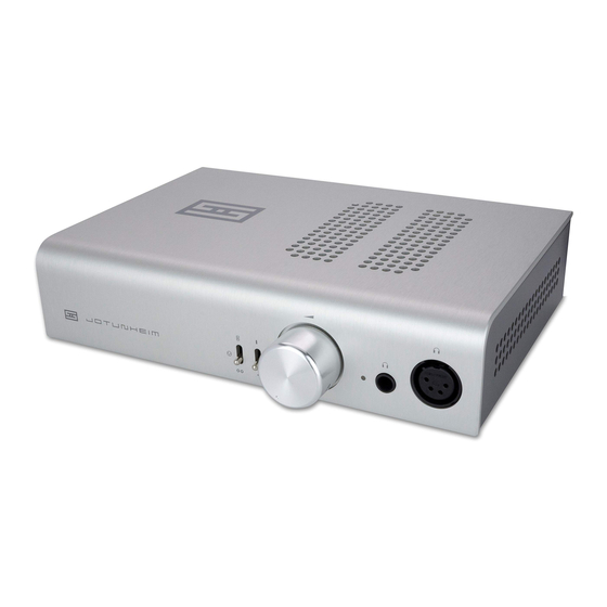 Schiit JOTUNHEIM Owner's Manual