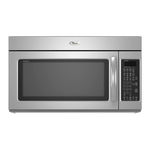 Whirlpool WMH2205XVS - Microwave Dimensions