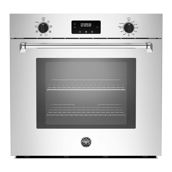 Bertazzoni XV Quick Reference Manual