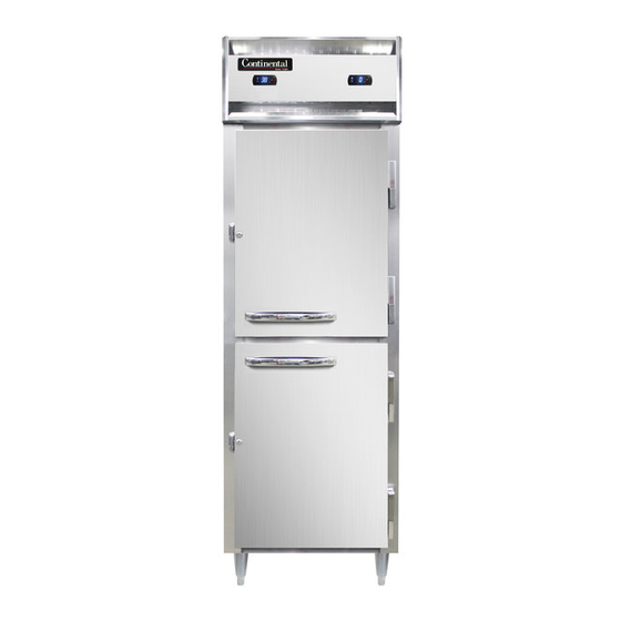 Continental Refrigerator DL1RF-SS Specifications
