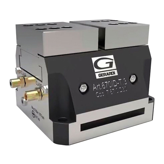 gerardi GripMatic 670 Instructions For The Use And Maintenance