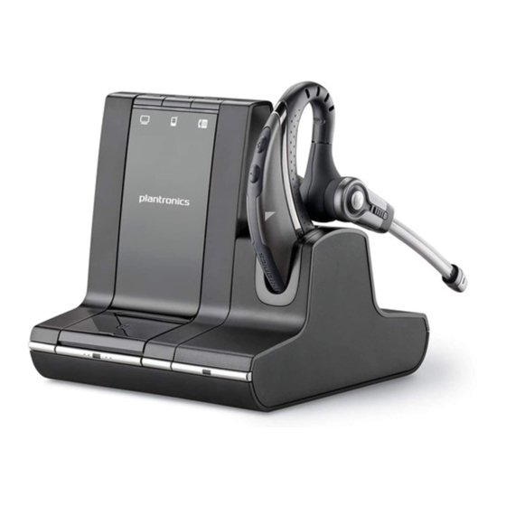 Plantronics Savi W730 User Manual