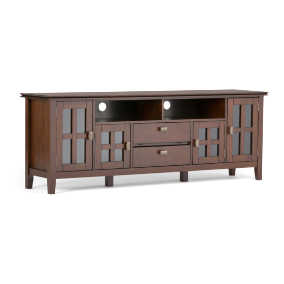 SIMPLIHOME WyndenHall brooklyn+max AXCRART72-RUS Manual