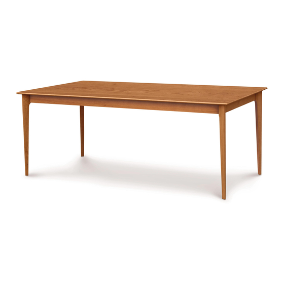 Copeland Furniture Sarah 6-SAR-01 Series Instructions