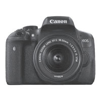 Canon EOA 750D W Basic Instruction Manual