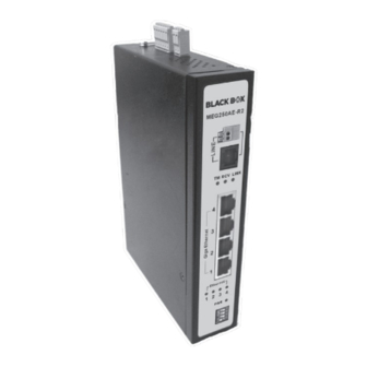 Black Box MEG250AE-R2 User Manual