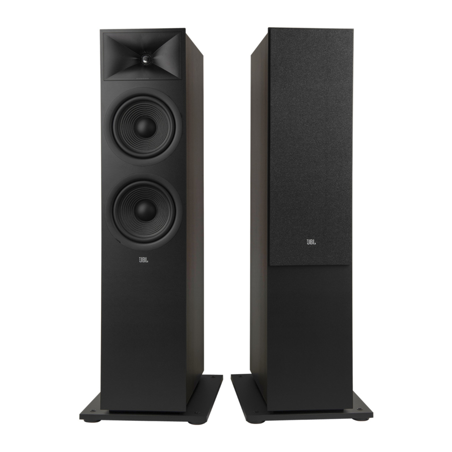 JBL STAGE 2 Series, 280F, 260F Manual