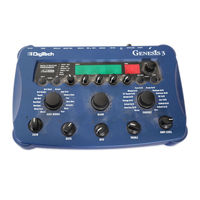 DigiTech Genesis 3 User Manual