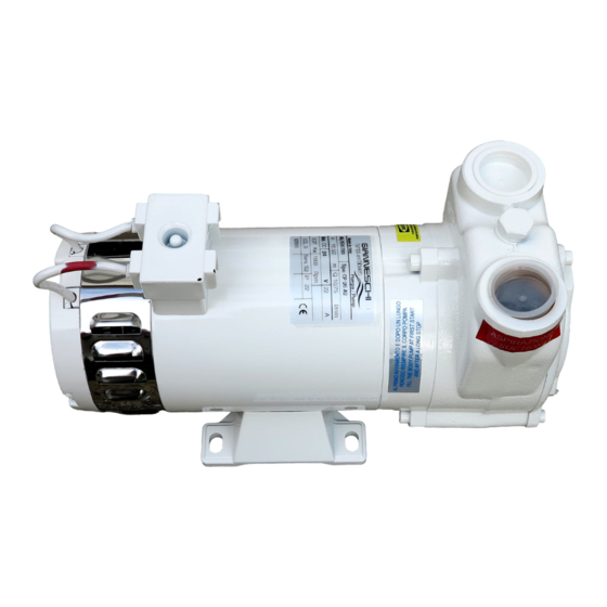Gianneschi CP Series Operating Manual